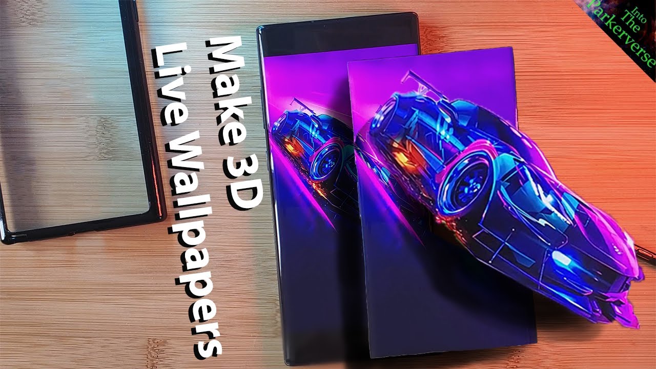 How to Make 3D Live Wallpapers for your Phone - Layering Your Wallpapers Like a PRO