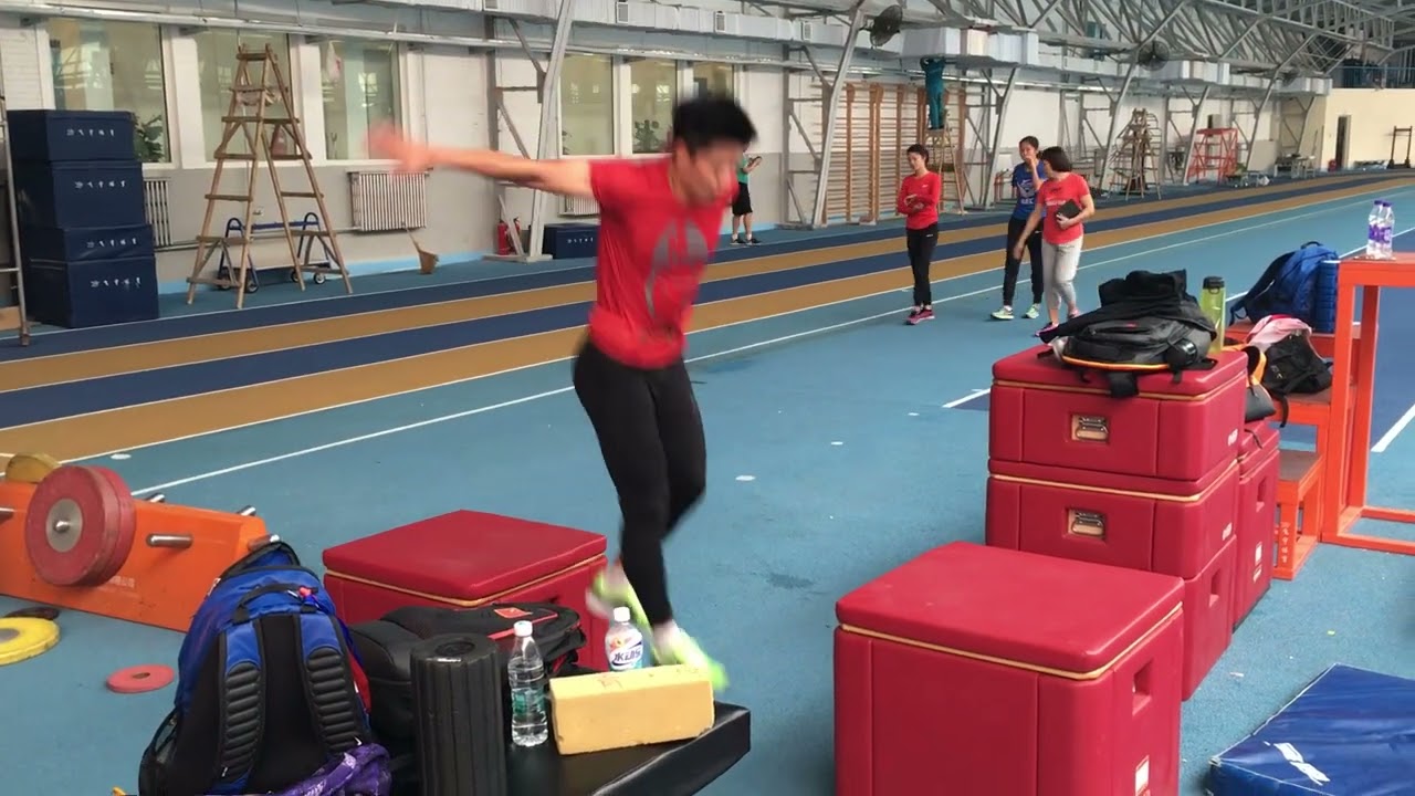 Chinese 100m Sprinter Su Bing Tian Depth Bound