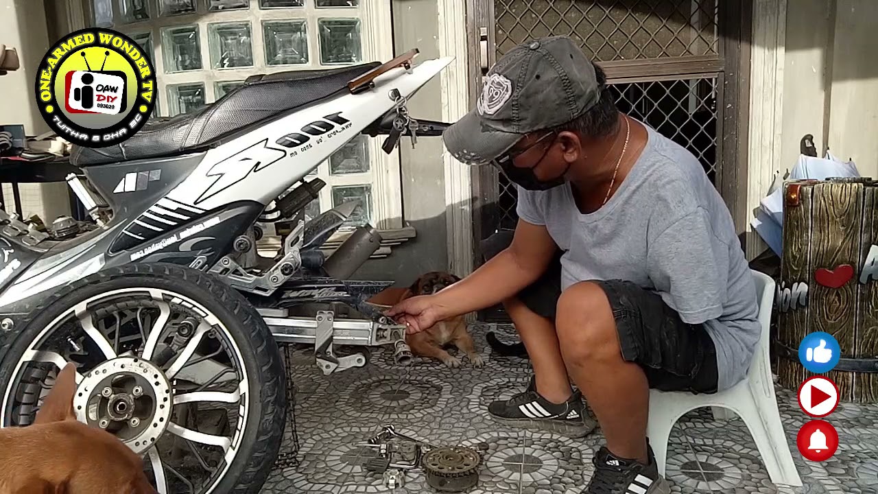 ONE-ARMED WONDER CHALLENGE -  KAYA KO BANG MAGTANGGAL AT MAGBALIK NG GULONG NG MC KO?🤔