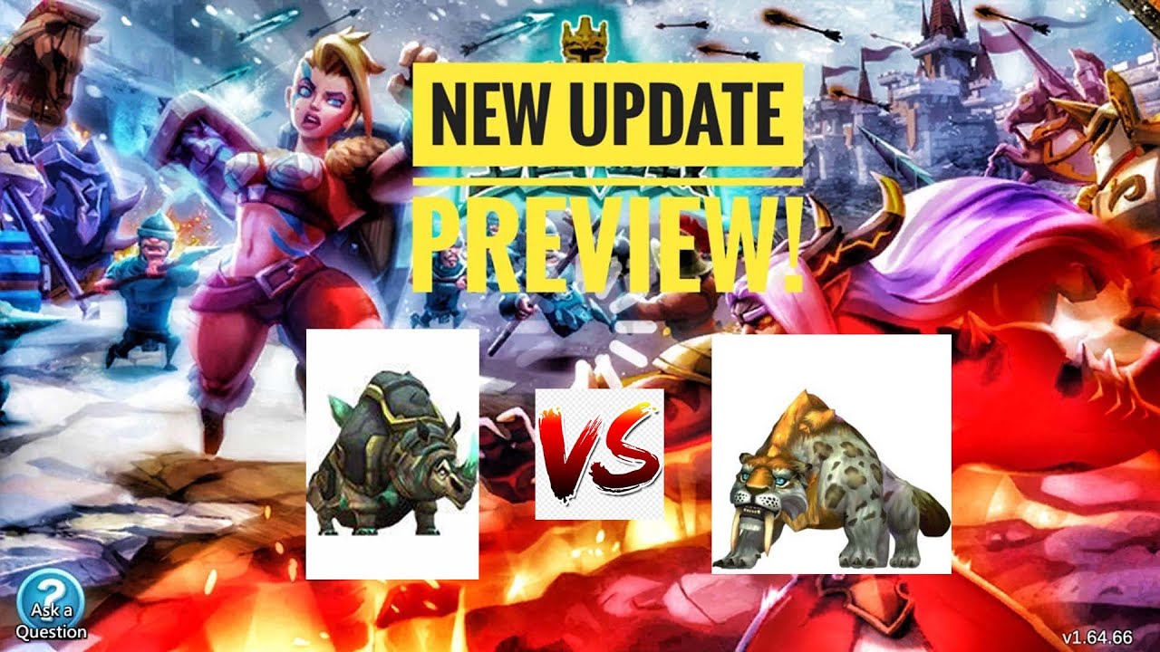 New Familiar Army Talents | Noceros Vs Saberfang | Lords Mobile New Update