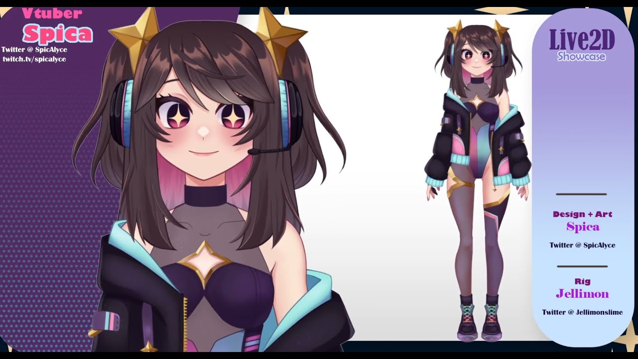 Live2D / VTuber Showcase : SPICA