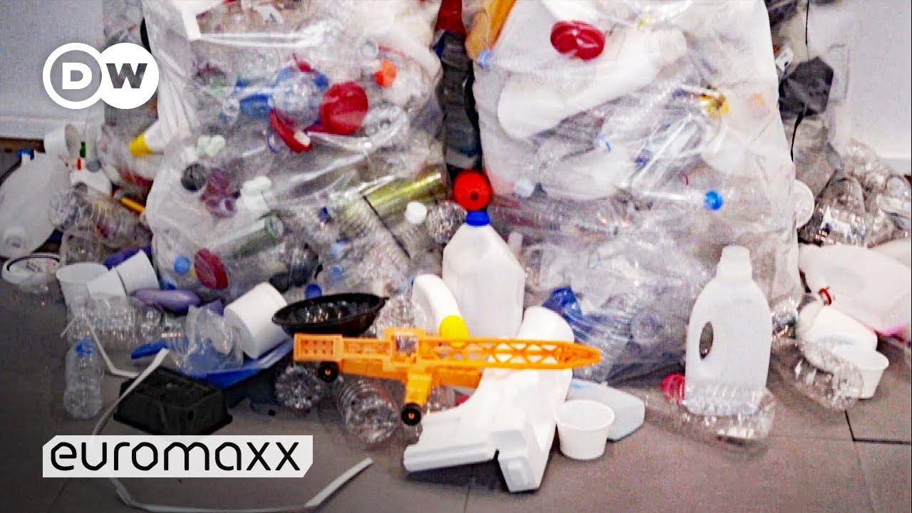 How this Plastic Trash becomes Furniture? | Print Your City | Recycling & 3D Printed Furniture