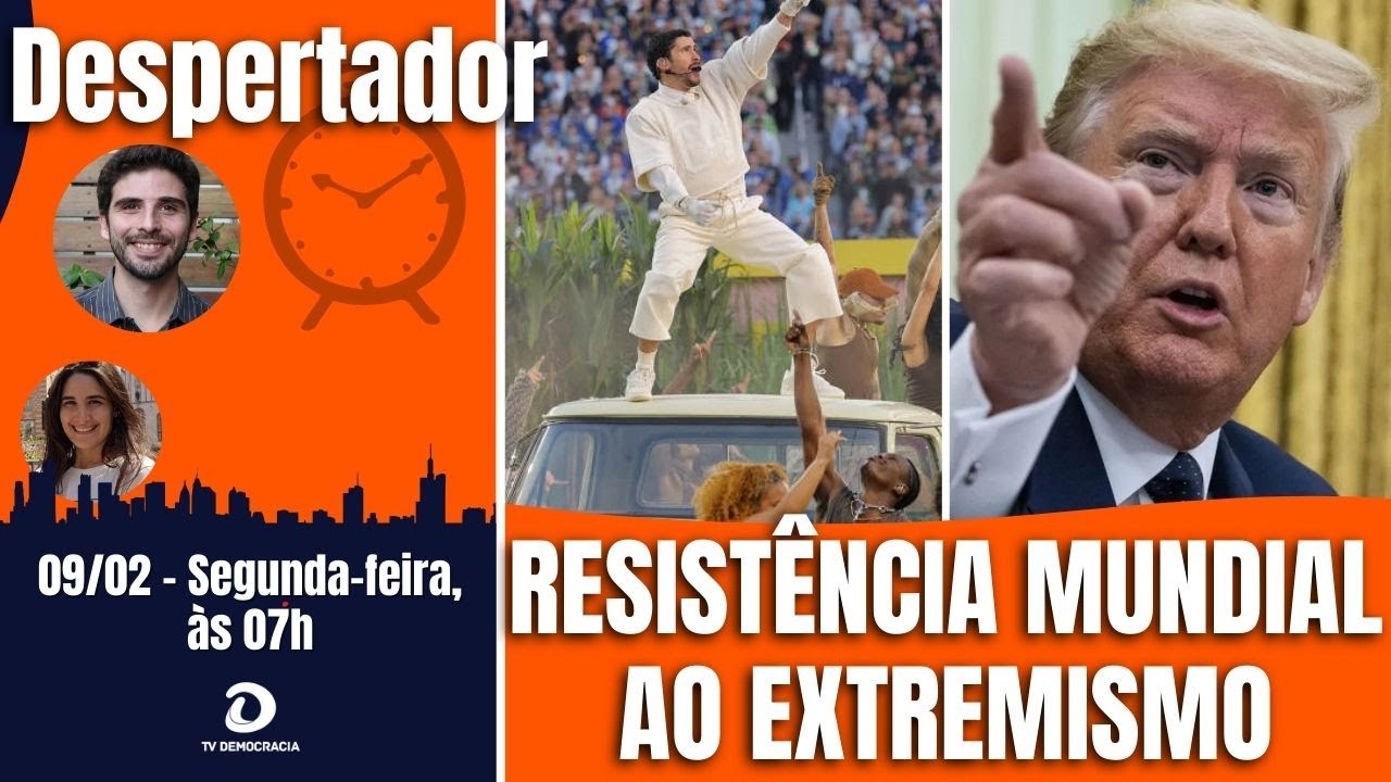 Trump se revolta com show latino na Superbowl. Socialista dá lavada extremista em Portugal. E +