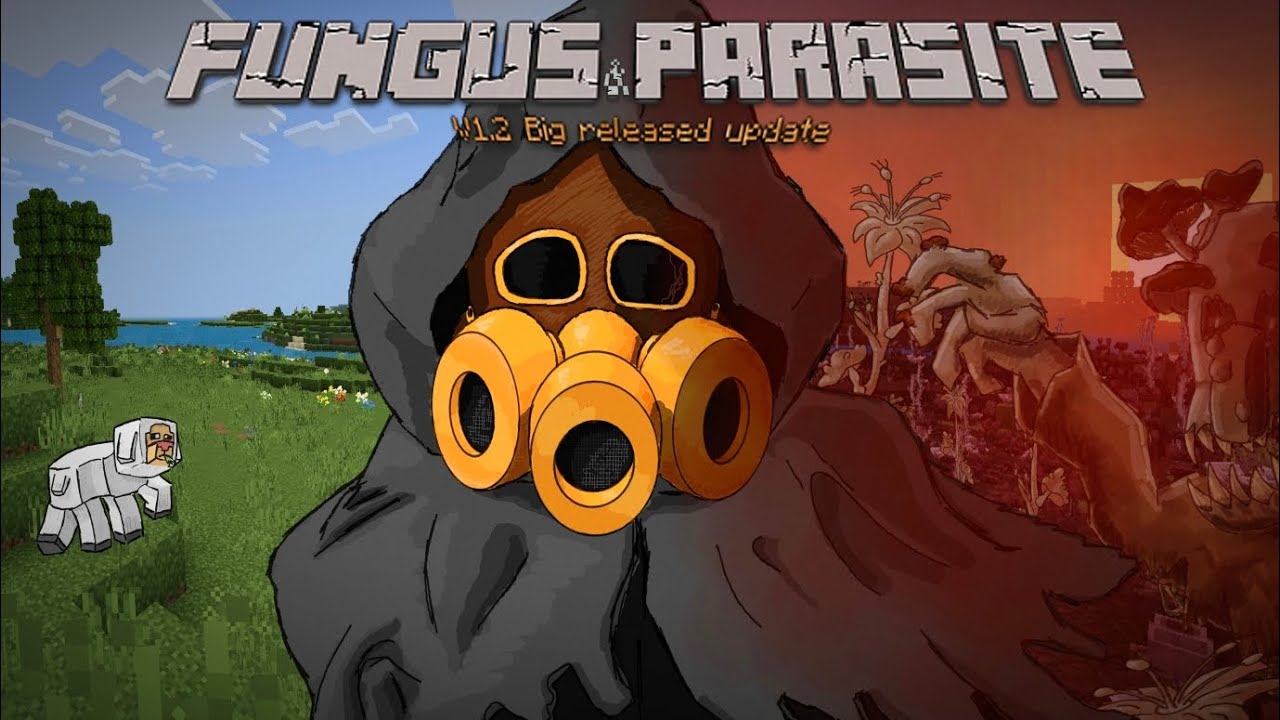 Fungus&parasite v1.2 - Big released update. Minecraft PE/BE 1.21.130+