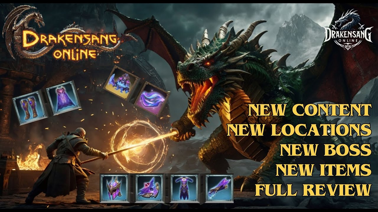 Drakensang Online - New Content, New Maps, New Boss, New Set! (Dso)