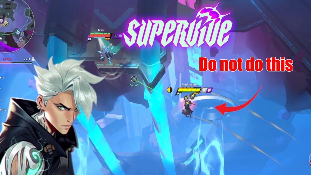 Aerial Combat might just not be my thing | Supervive | Jin Gameplay (Alpha WIP) | PvP highlights