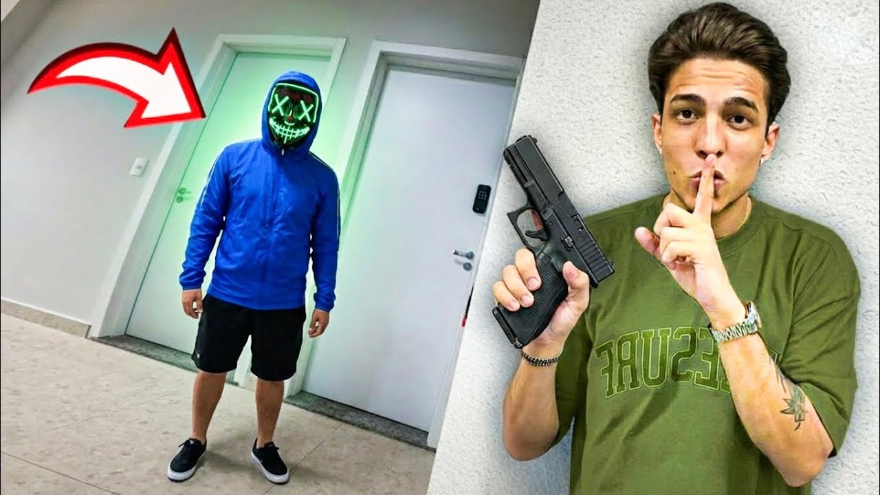 VOU INVADIR A CASA DO MASCARADO
