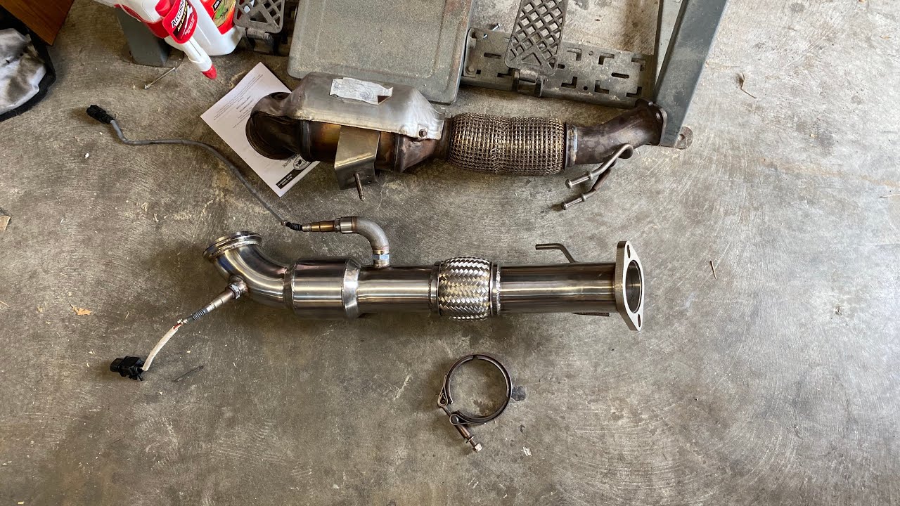 Focus ST | Depo 100 Cell Downpipe Install