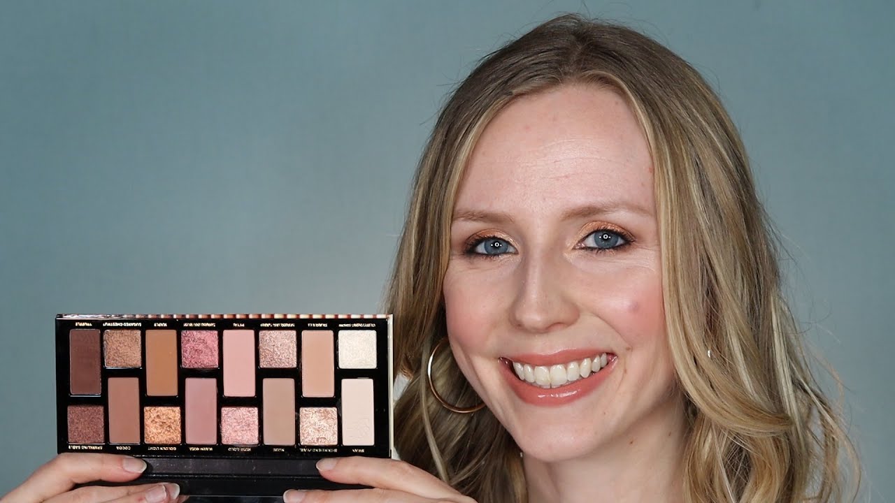 SWATCHES DUPES Too Faced Born This Way The Natural Nudes Eyeshadow Palette Turn Up the Light 3 Looks