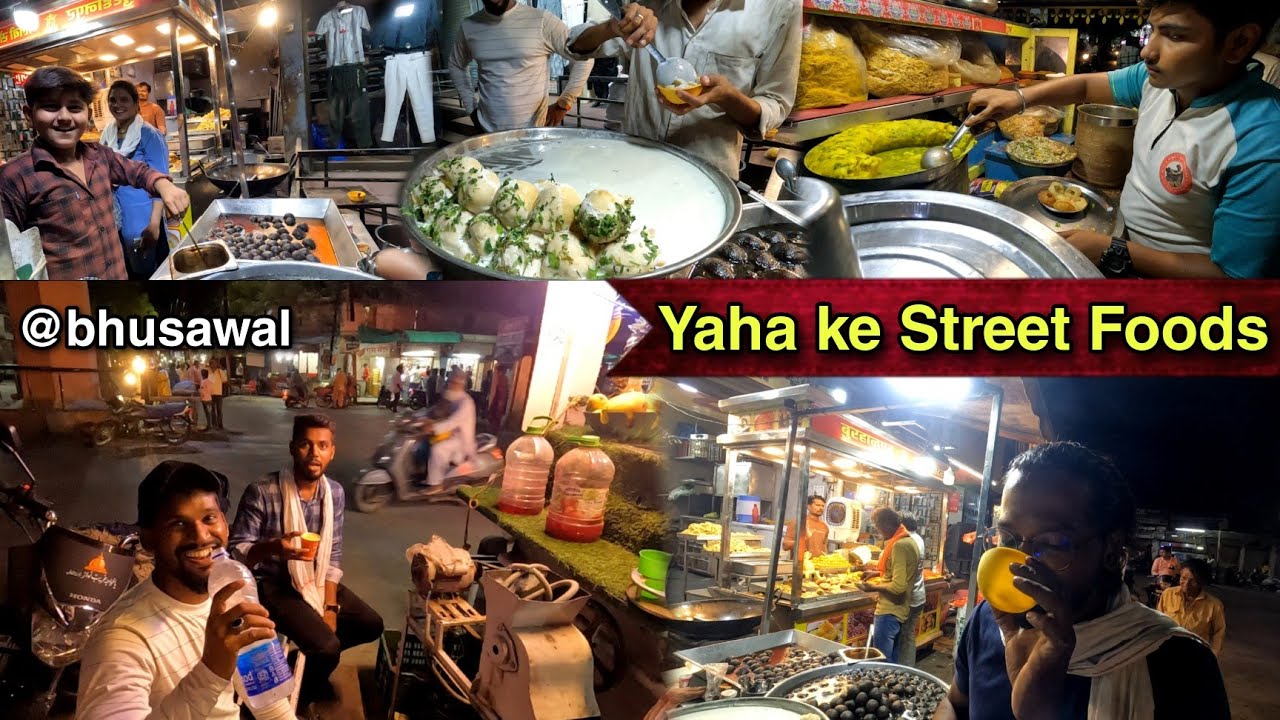Trying Street Foods of Bhusawal | Village Trip | me.sar_faraz Vlog