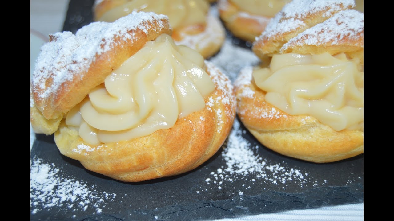 Lionesas o profiteroles rellenos de crema (tips para que queden perfectas)