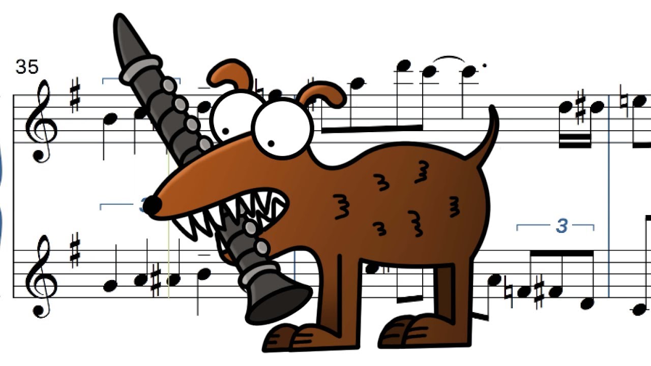 Clarinet Duet - Delta Blues -- Advanced- ish
