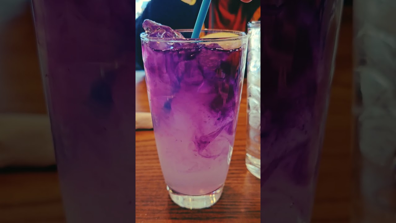 Purple Haze Drink  #ButterflyTea #Lemonade #ASMR