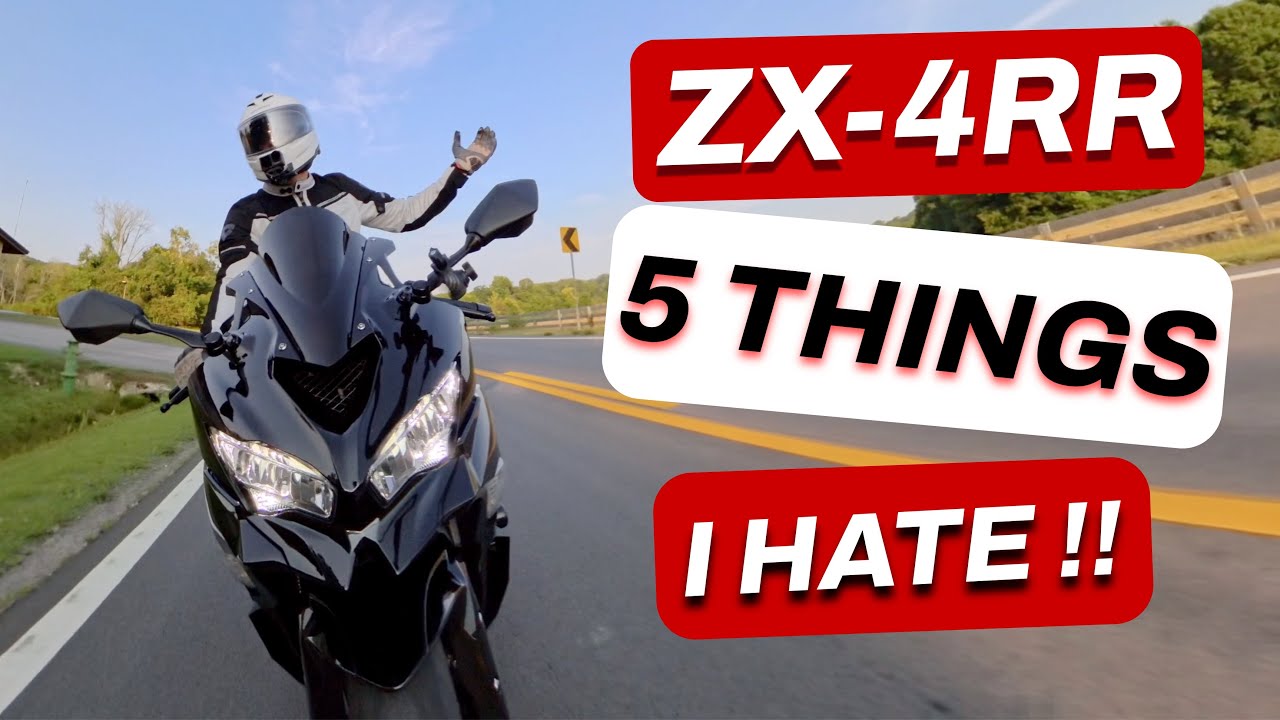 5 вещей, которые я ненавижу в ZX4RR