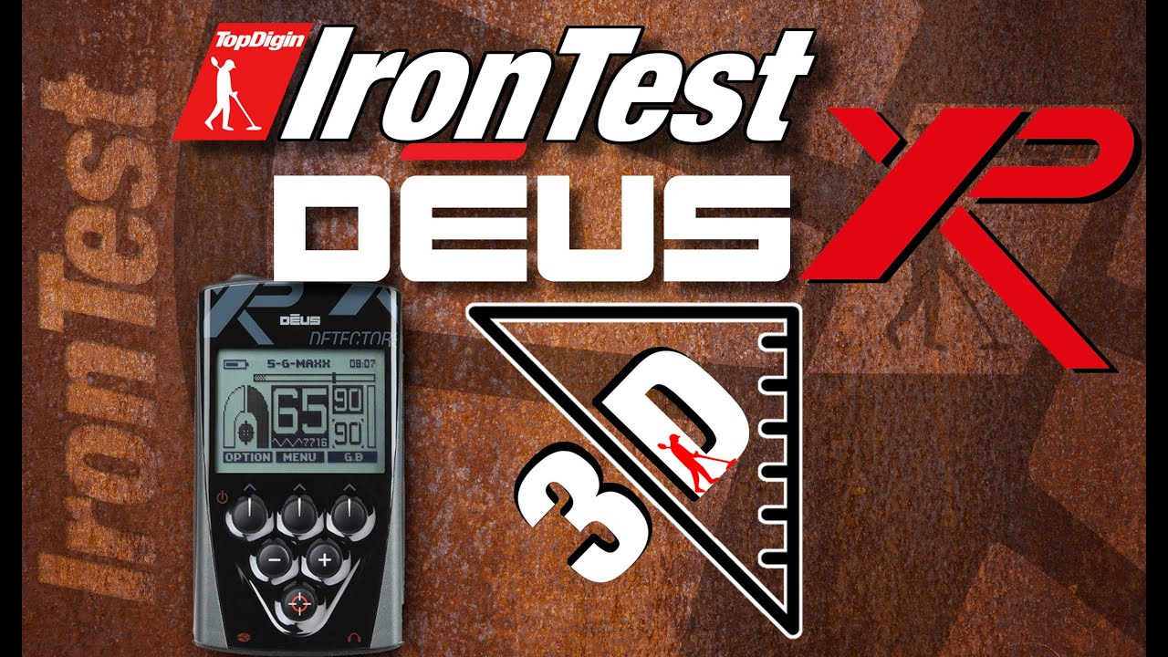 XP DEUS ✪ Iron Test ✪ DEUS i 