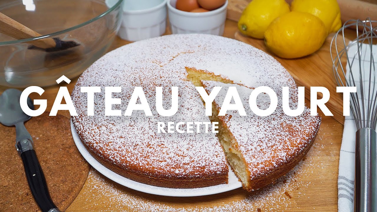 Recette du gâteau au yaourt moelleux et très facile ! 🍰