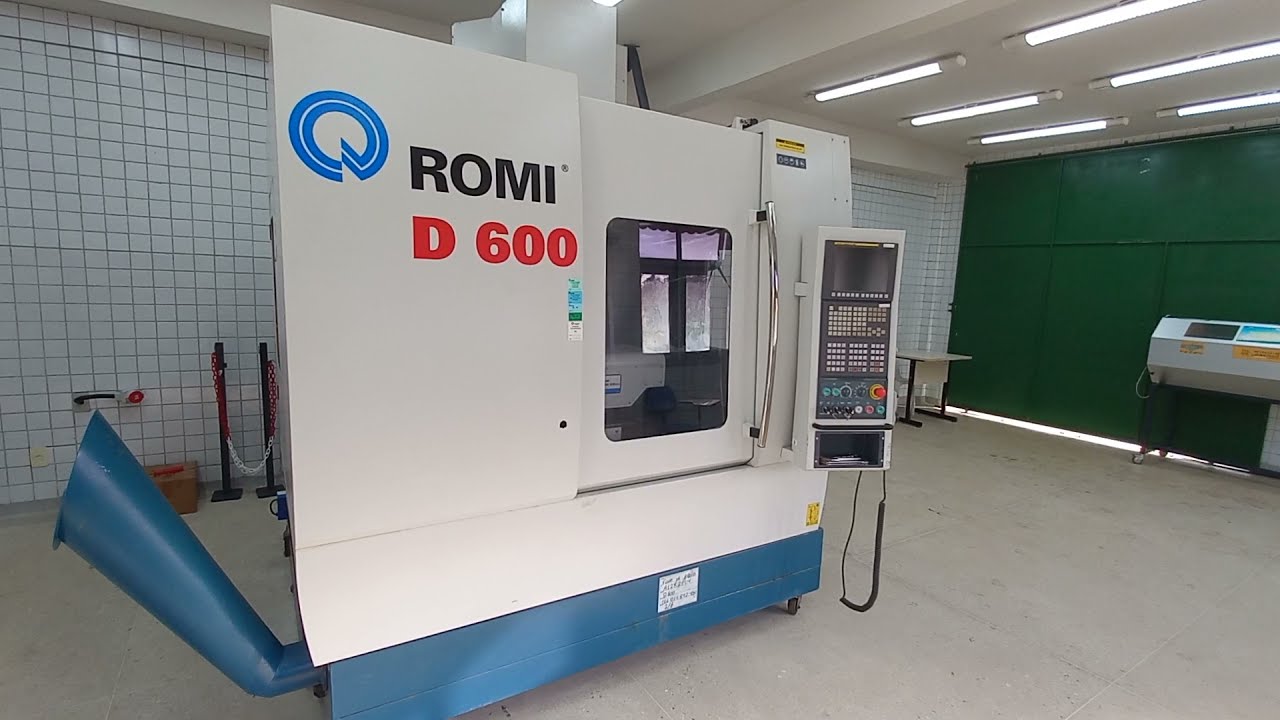 @ROMISA | Alarme APC | CNC | Centro de usinagem ROMI D-600