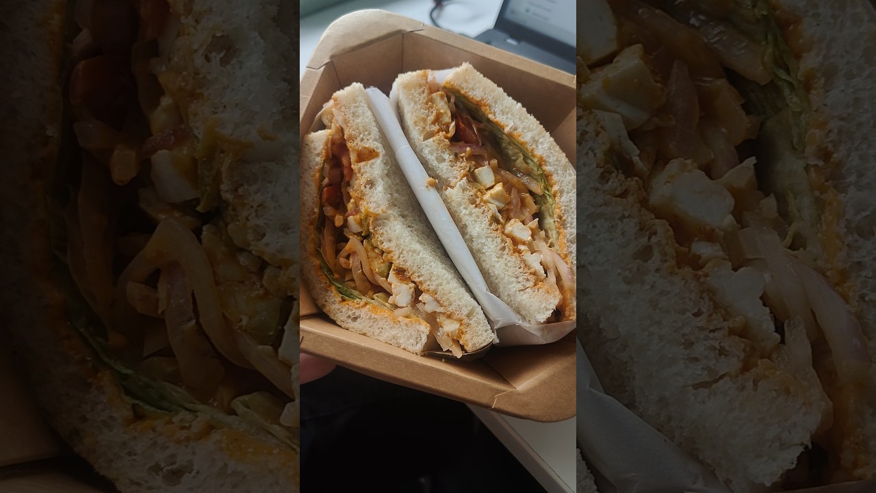 Paneer Sandwich 🥪 #food #shorts #youtube #like #new #trending #vlog #travel #subscribe