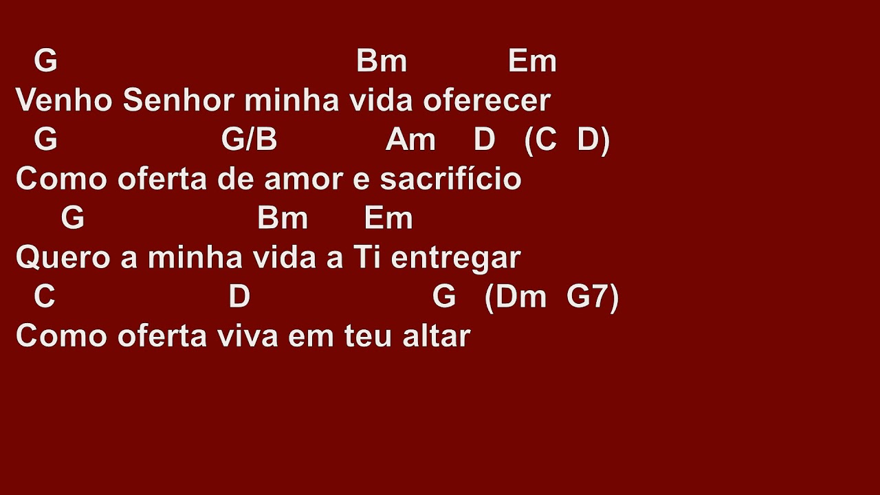 [PREPARA&Ccedil;&Atilde;O DAS OFERTAS] OFERTA DE AMOR