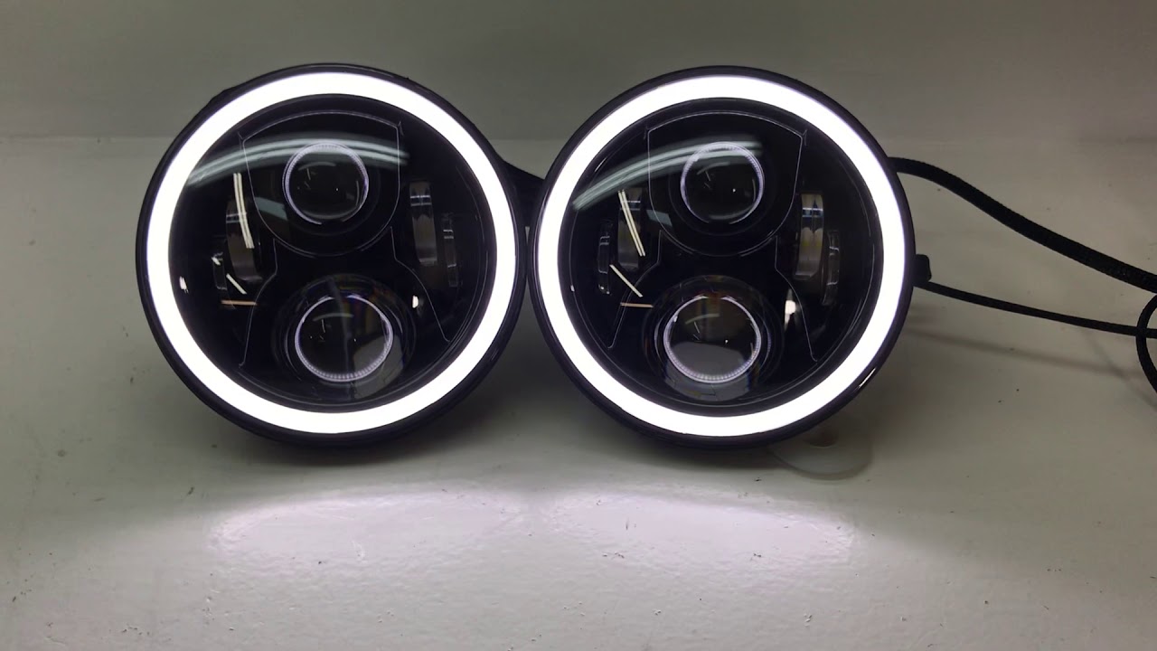 JW Speaker 8700 Evo 2 Customized Overview | HIDprojectors.com Jeep Wrangler Switchback Halos