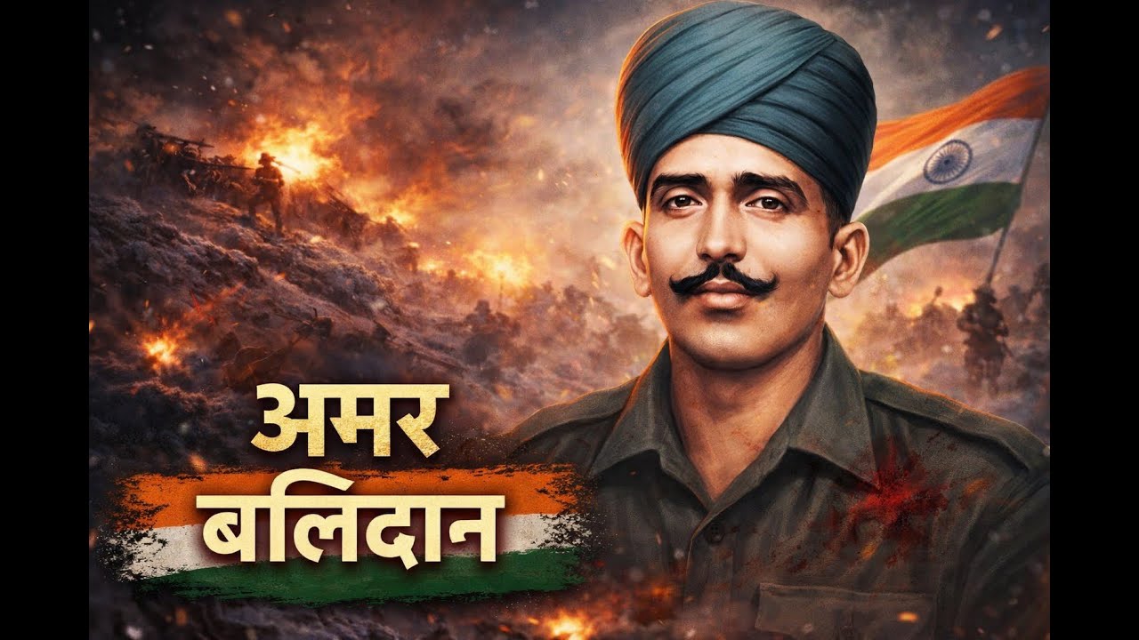 अमर बलिदान 🔥| Naik Jadunath Singh – Param Vir Chakra Hero