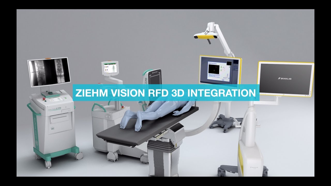 Brainlab Fluoro 3D Registration and Navigation with Ziehm Vision RFD 3D