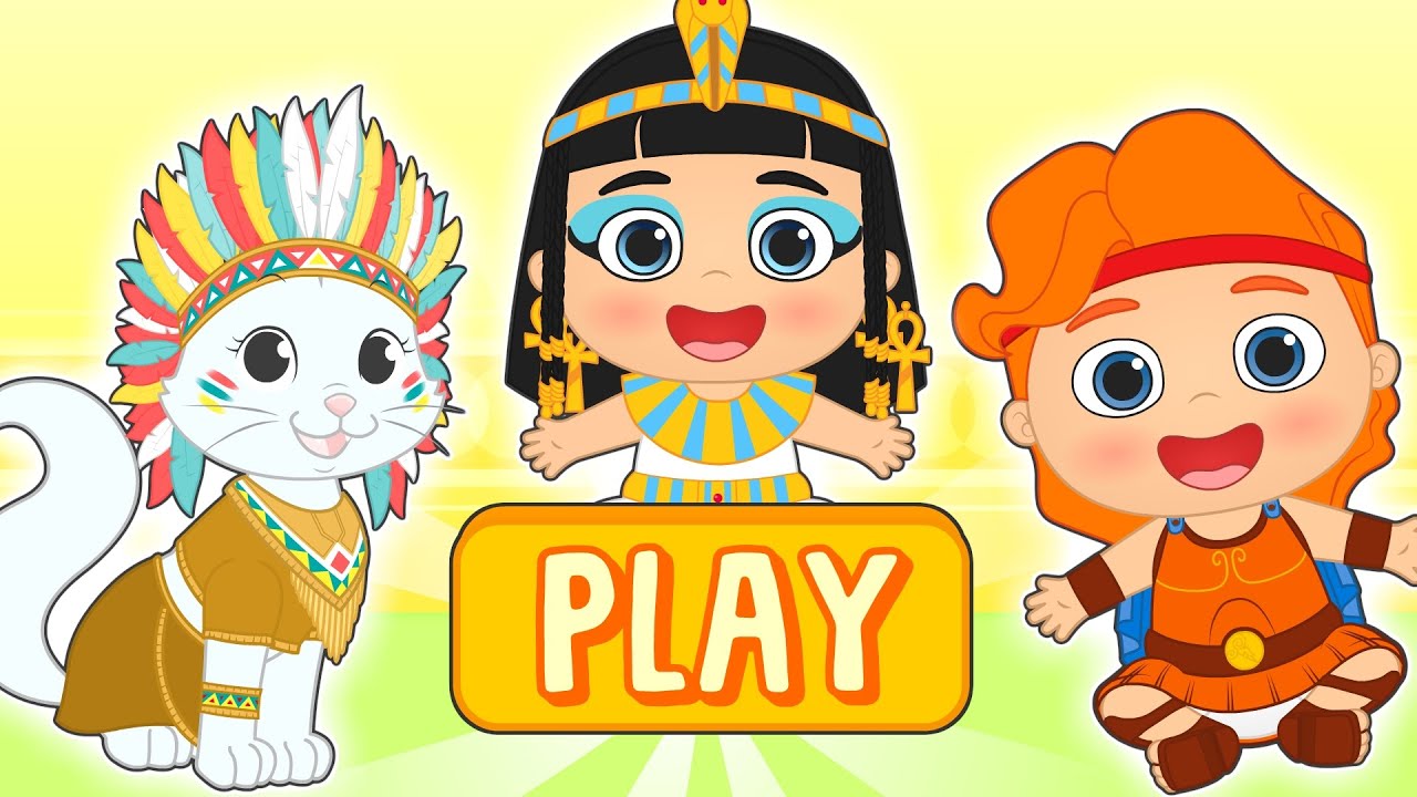 BEBÉS ALEX Y LILY ⏳🌎 Viaje en el tiempo con las mascotas ✈ Dibujos para niños