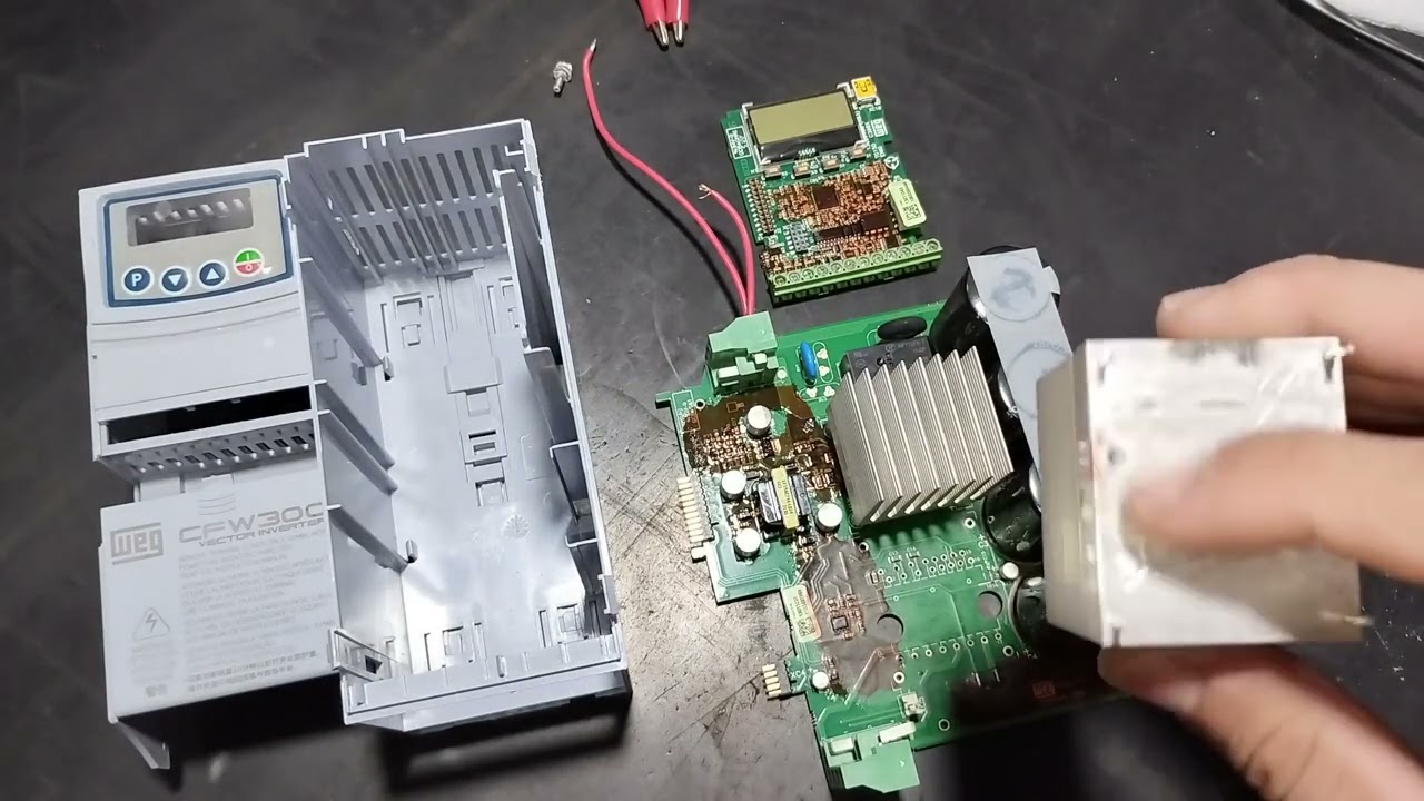 Falha F070 Inversor Weg CFW-300 defeito, solução e dicas