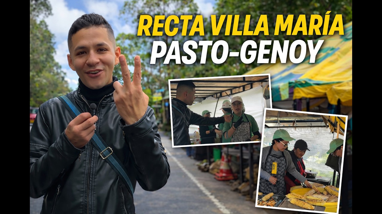 Recta Villa María 🍴 La mejor parada entre Pasto y Genoy | Dulces y gastronomía imperdible