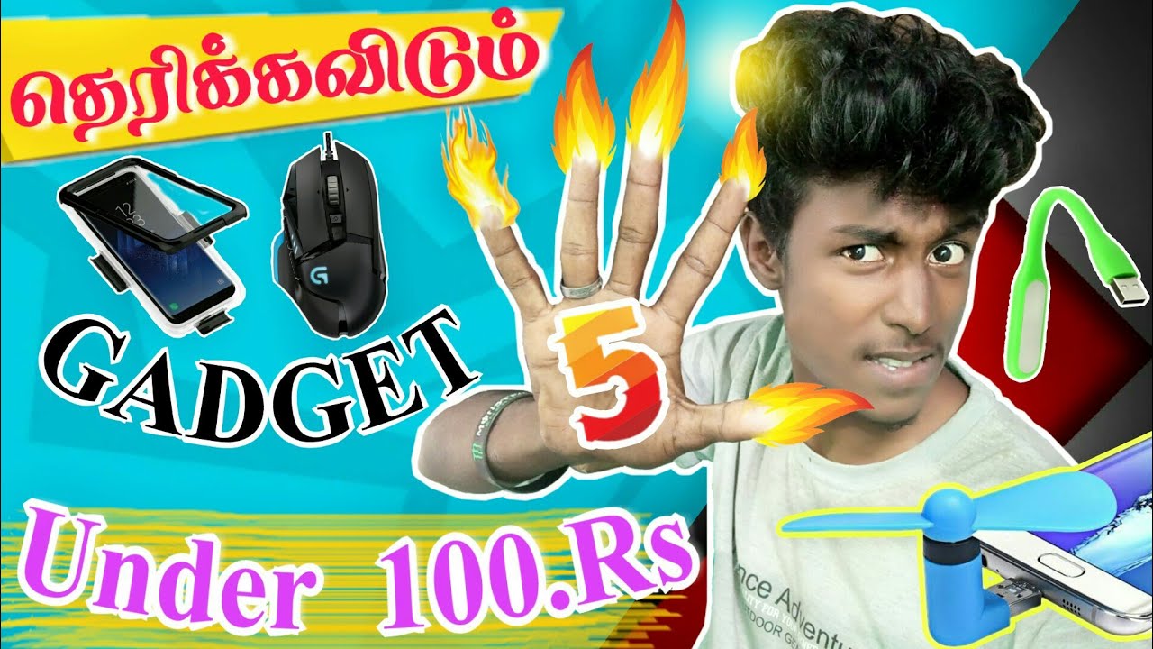 Under 100.Rs Smart Gadgets ||Amazon online shopping|| Box Tamil