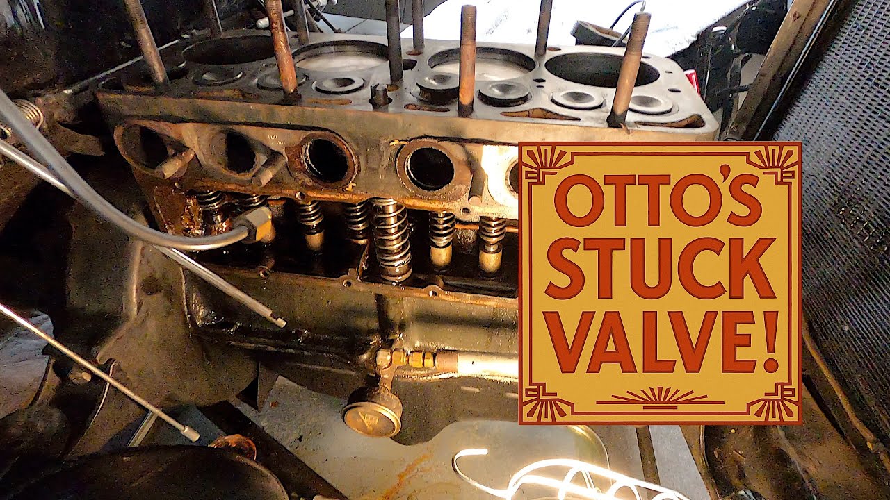 S3 Ep1 Otto's Stuck Valve - 1930 Model A Ford - The beginning of the repair.