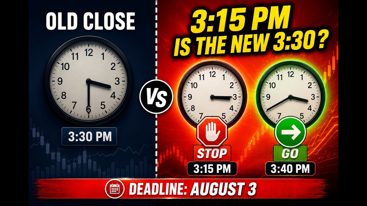 Trading Hours EXTENDED! SEBI&rsquo;s New Closing Auction Session (CAS) Explained