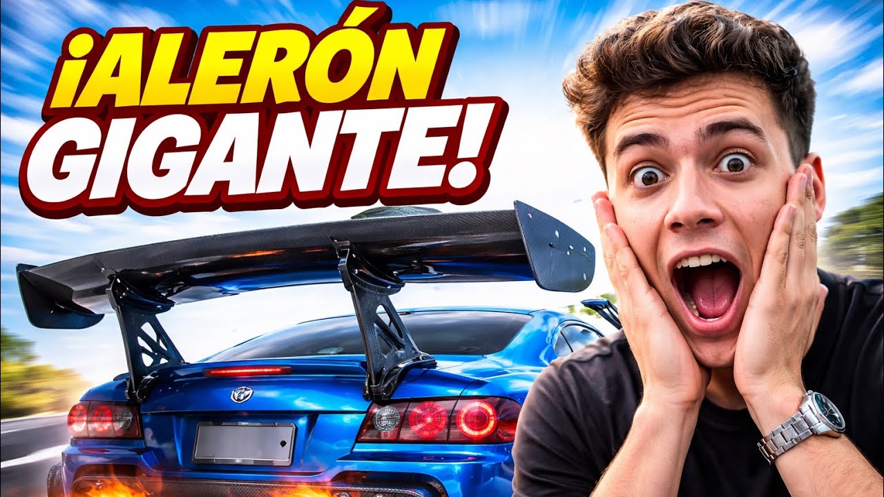 Cómo hacer un ALERÓN GIGANTE parte 1🔥 | Modificaciones Cells Customs  