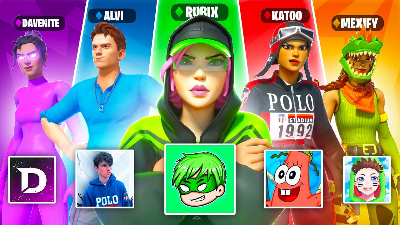 DAS ZUFÄLLIGE YOUTUBER BATTLE in FORTNITE