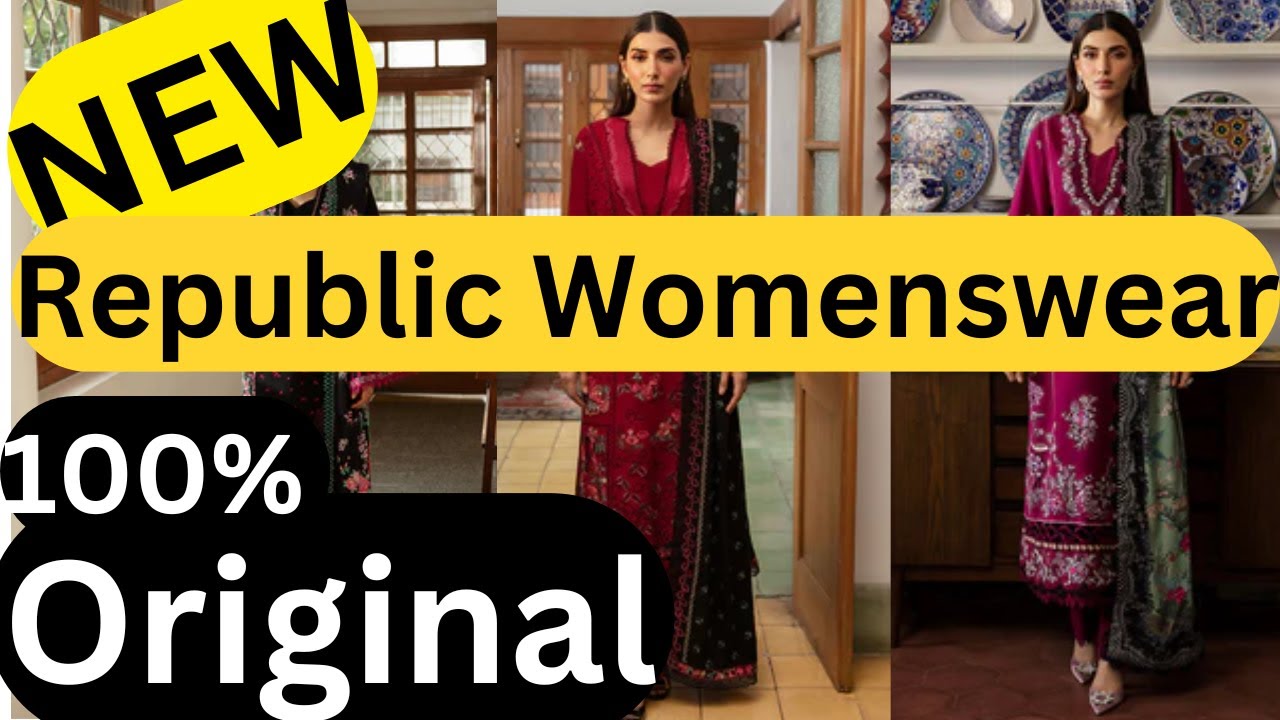 Republic Womenswear Winter Collection 2024-25