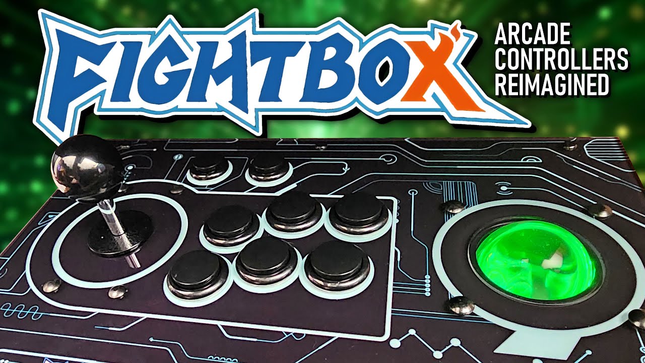 Кастомные ретро-аркадные контроллеры от Fightbox | Ощущения настоящие, потому что это НАСТОЯЩЕЕ! ...