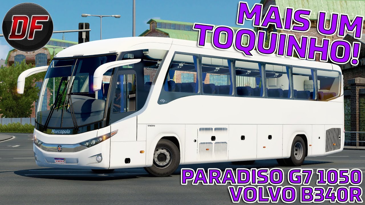 APRESENTA&Ccedil;&Atilde;O E PR&Eacute; VENDA - MAIS UM TOQUINHO! - MARCOPOLO PARADISO G7 1050 VOLVO B340R - BY DF MODELS