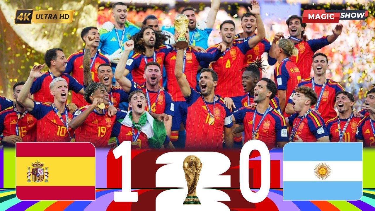 Spain vs Argentina 1-0 Highlights | FIFA World Cup 2026 Final | Ferran Torres Winner! 🏆