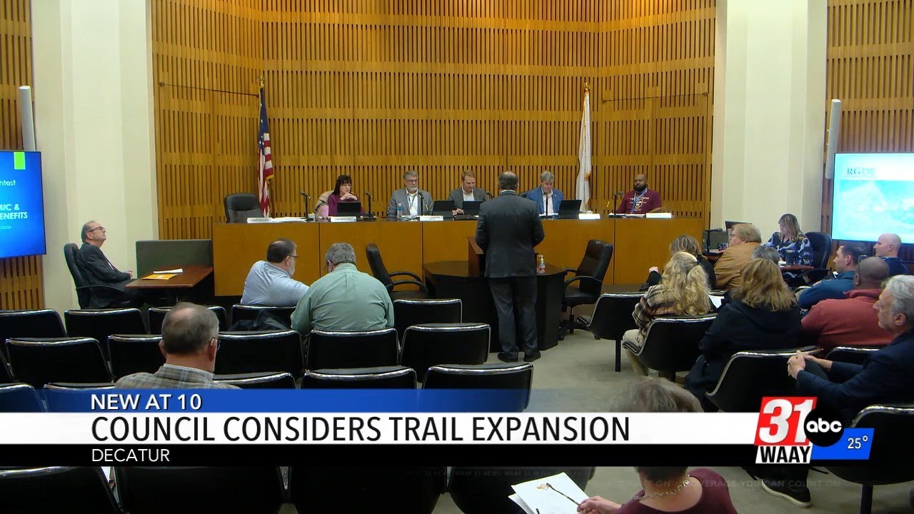 Decatur City Council to vote on funding for expansion of Singing River Trail