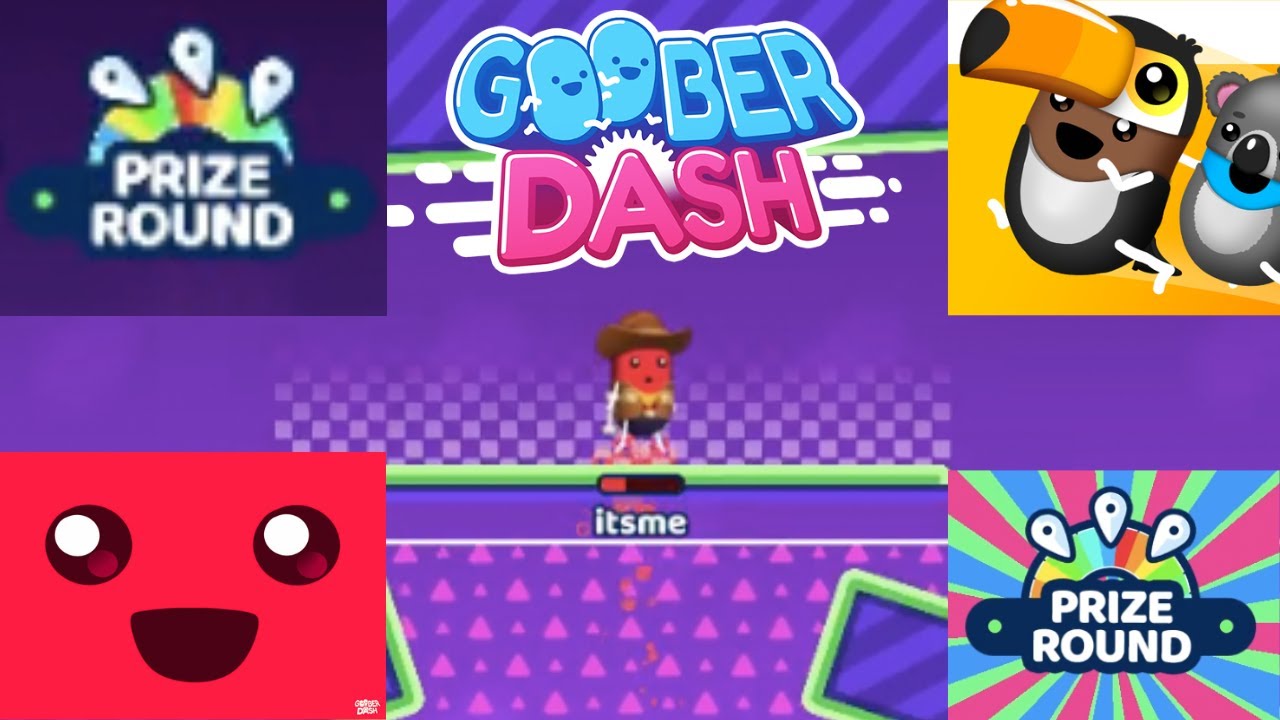Playing A Goober Dash Prize Round!