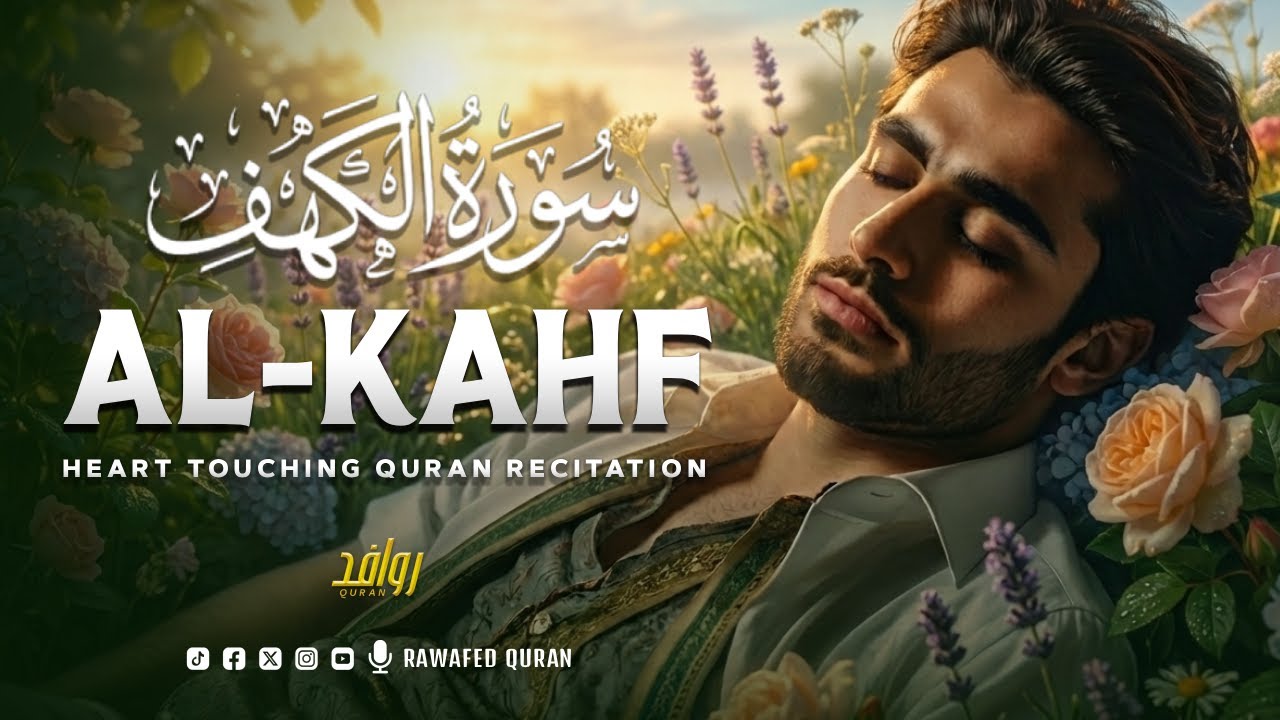 Surah Kahf ( سورة الكهف ) Beautiful Recitation By Alaa Aqel | SURAH AL KAHFI | SURAH KAHF