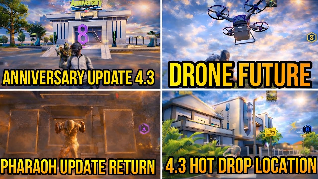 🛑 4.3 UPDATE NEW DRONE FEATURE 🚁 | ANCIENT SECRET MODE RETURN 😍 | 4.3 NEW FEATURES & LEAKS
