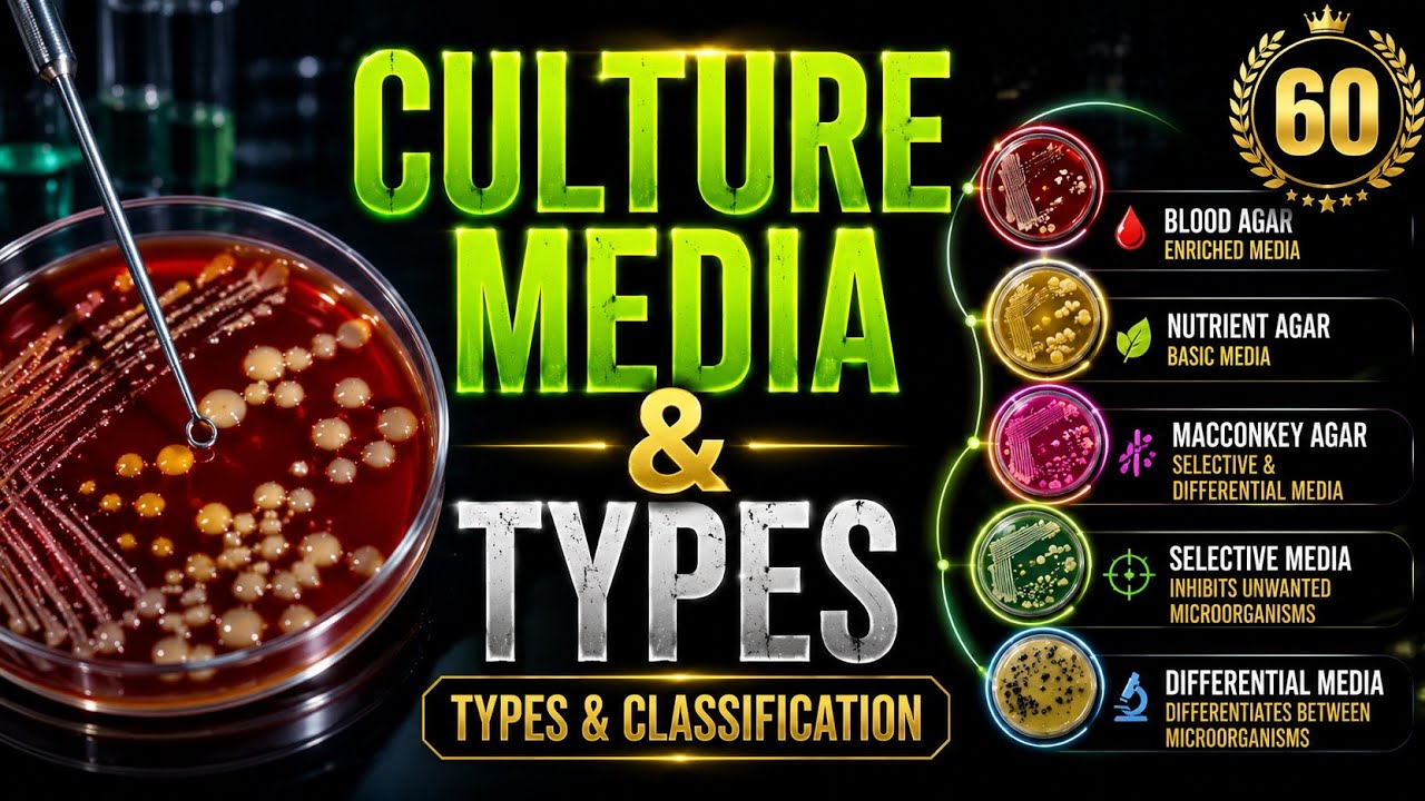Culture Media & Types Explained | Ultimate Microbiology Guide for Beginners @EnteMicrobialWorld