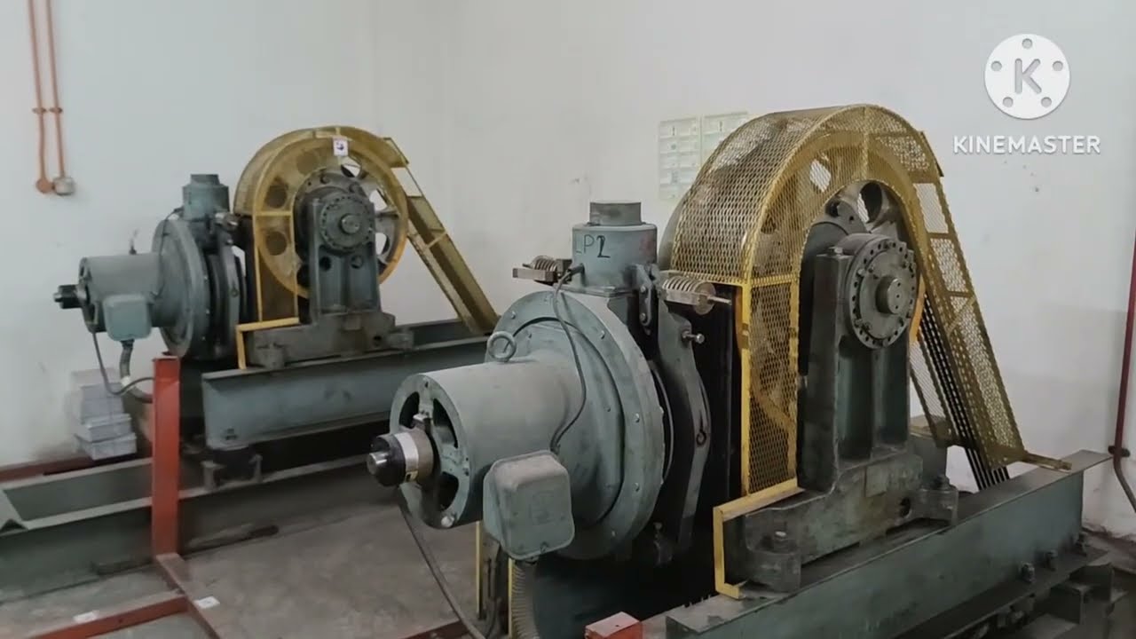 1993 GoldStar (금성) MVP Lift Motor Room.