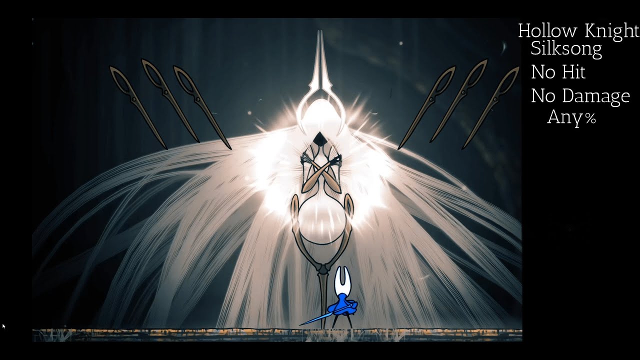 Hollow Knight Silksong No Hit/No Damage Run