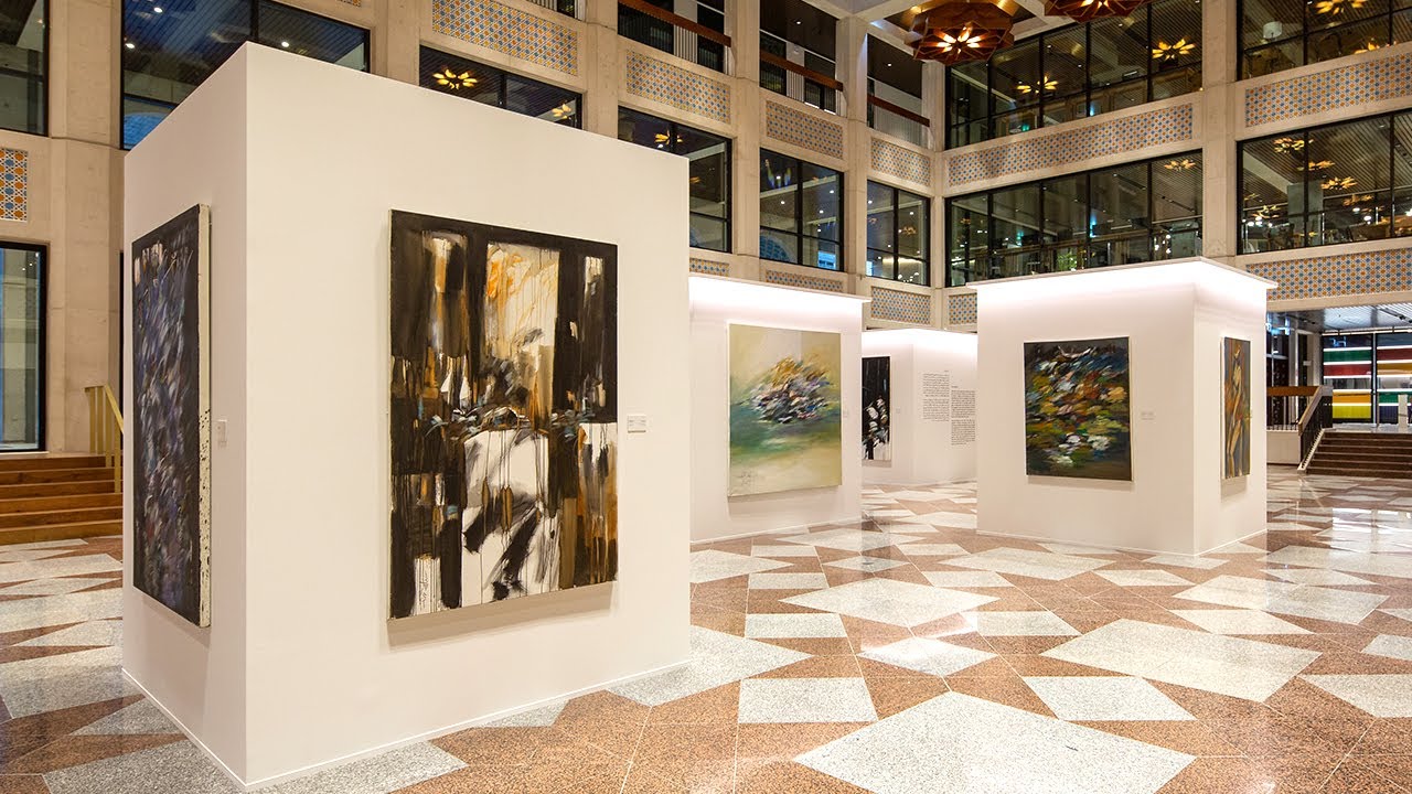 Abdulrahim Salim: Between Chaos and Serenity Exhibtion