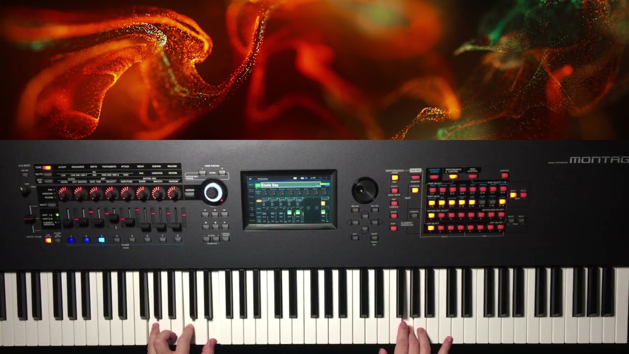 Enola Gay OMD Yamaha Montage & MODX Favorite Covers Set 9 Synth Keyboard Sound Library