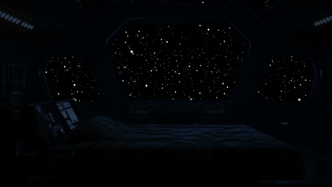 Cosmic Echoes in the Dark Void | Deep Space Ambience for Sleep, Meditation & Inner Calm