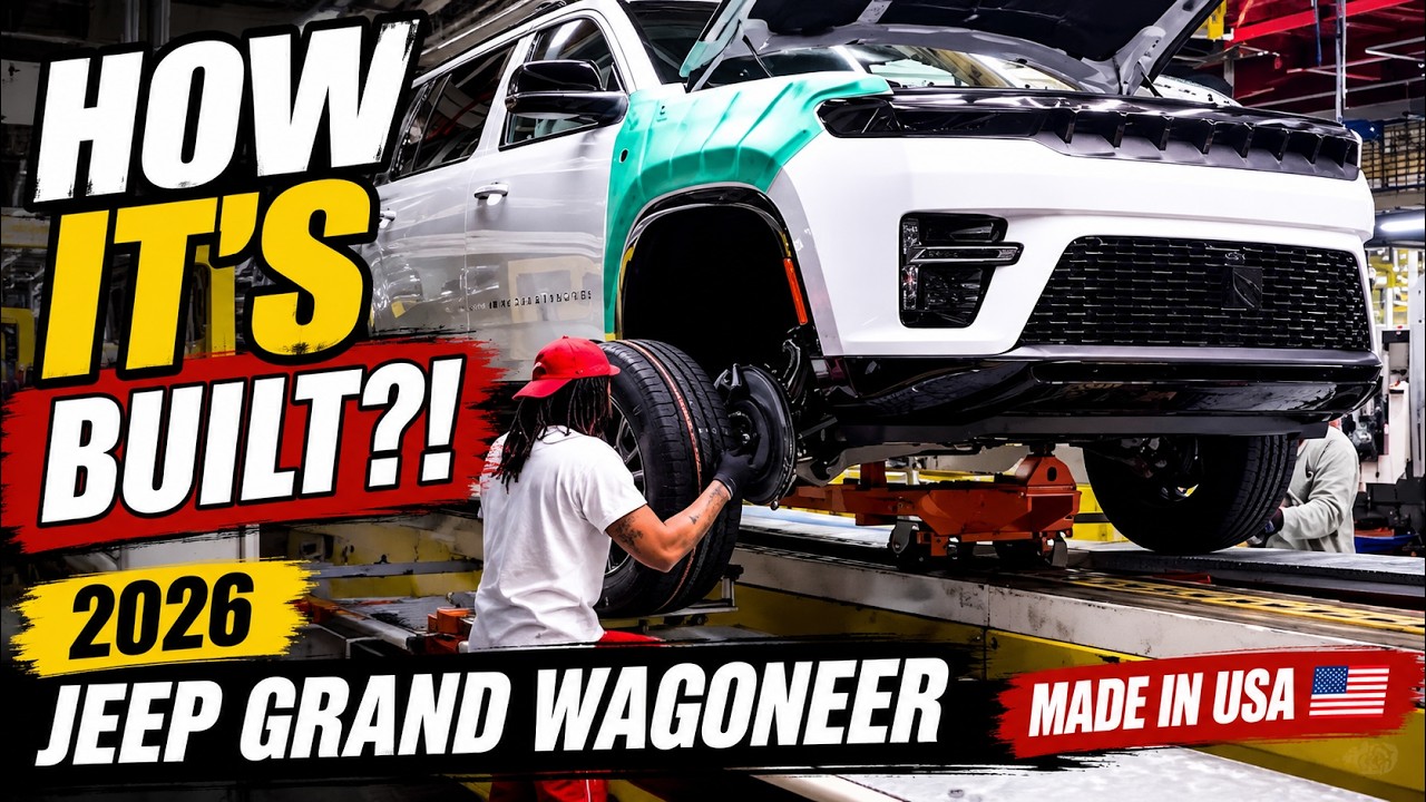 NEW 2026 Jeep Grand Wagoneer Production Line &ndash; How It's Made!