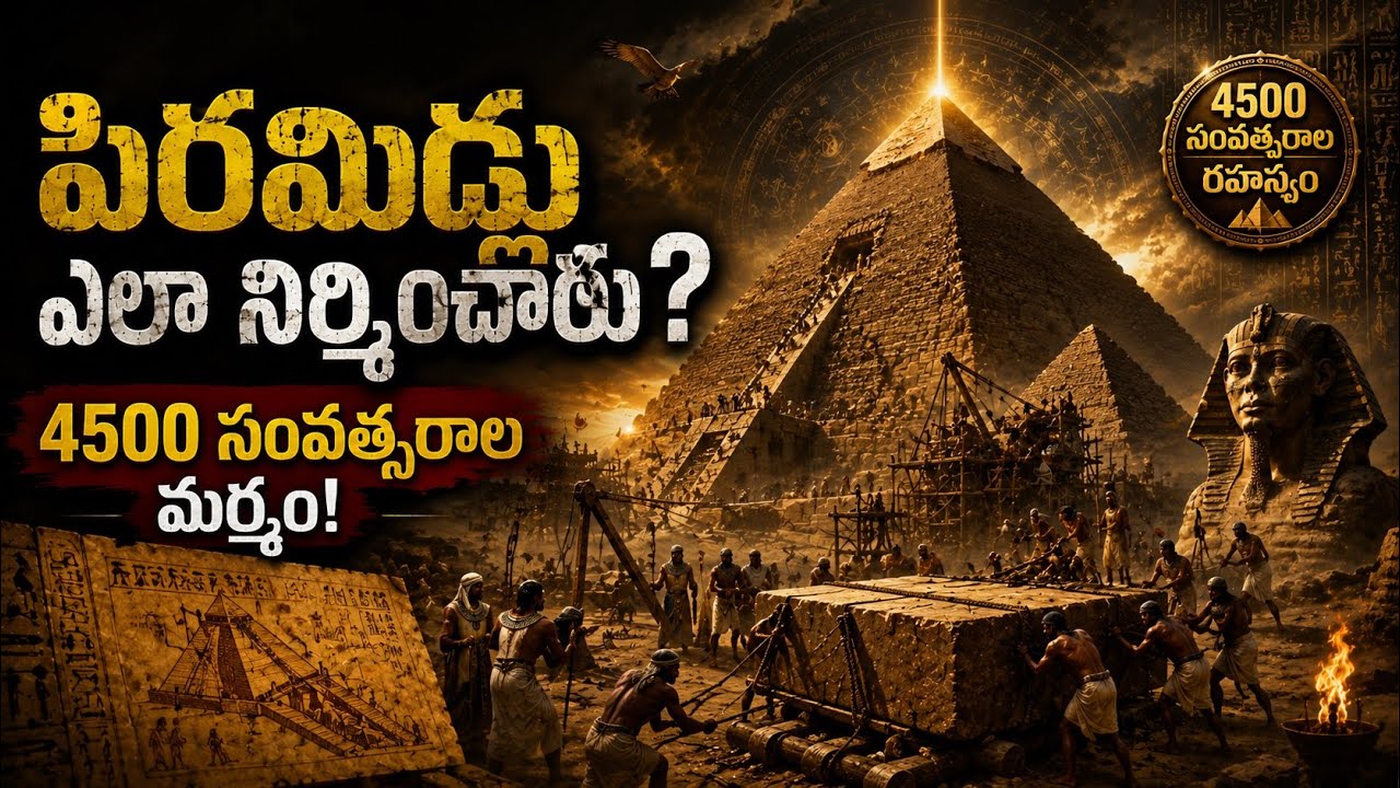4500 సంవత్సరాలుగ అంతుచిక్కని రహస్యం | Great Pyramid Of Giza | Great Pyramid Mystery In Telugu